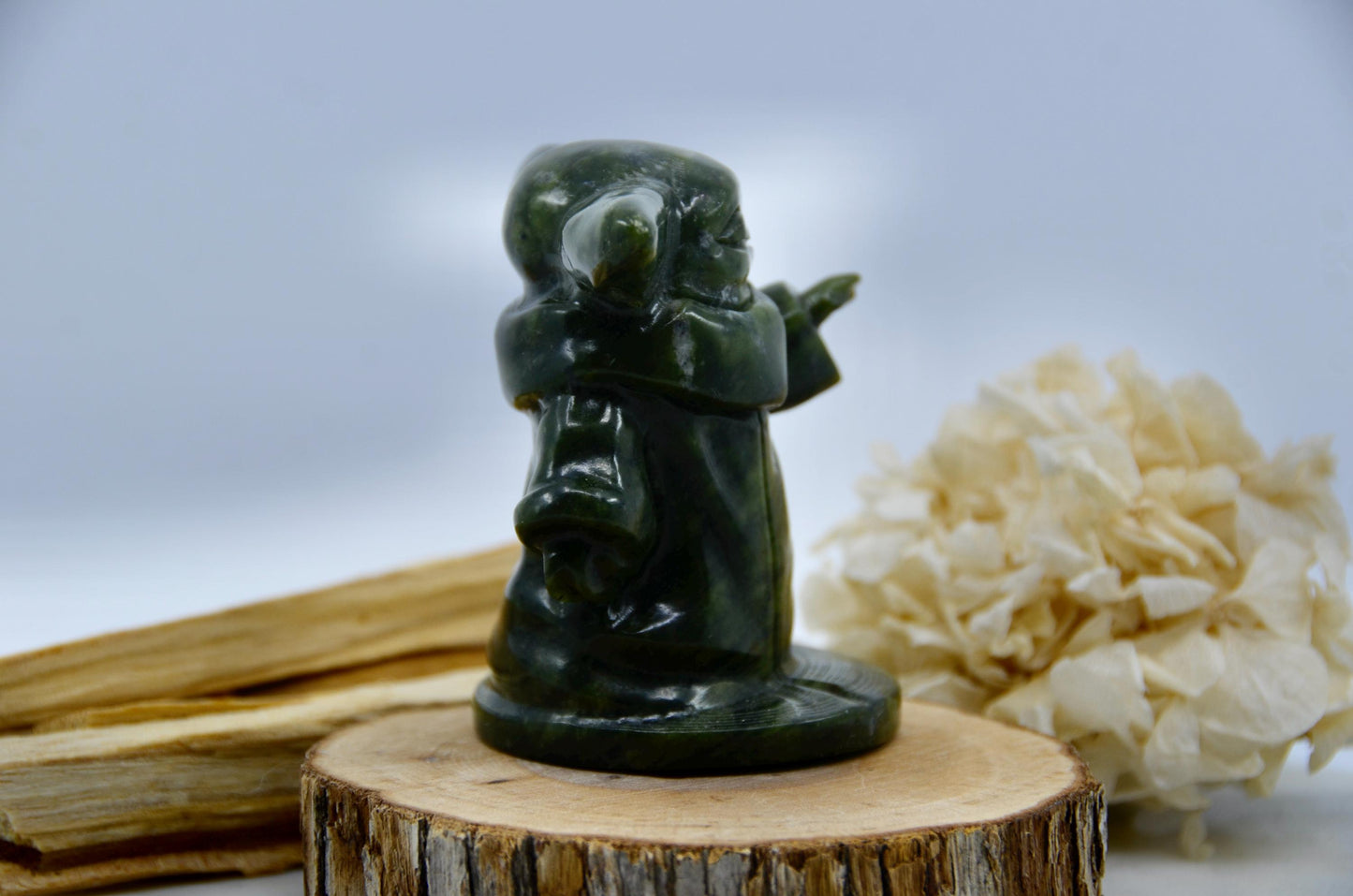 Grogu Inspired Jade Carving