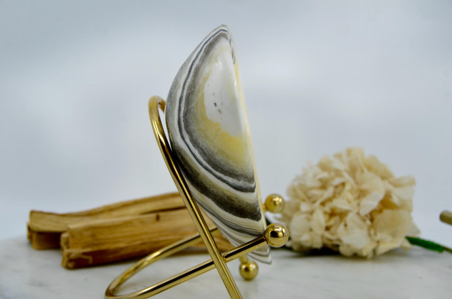 Chocolate Calcite Crystal Bowl