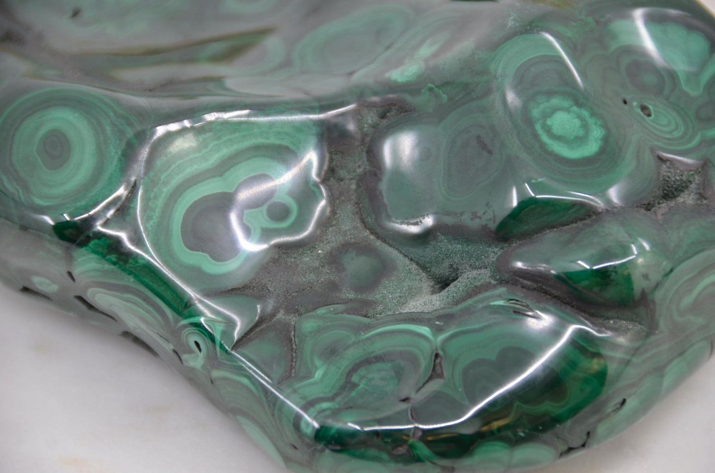 Large Polished Malachite