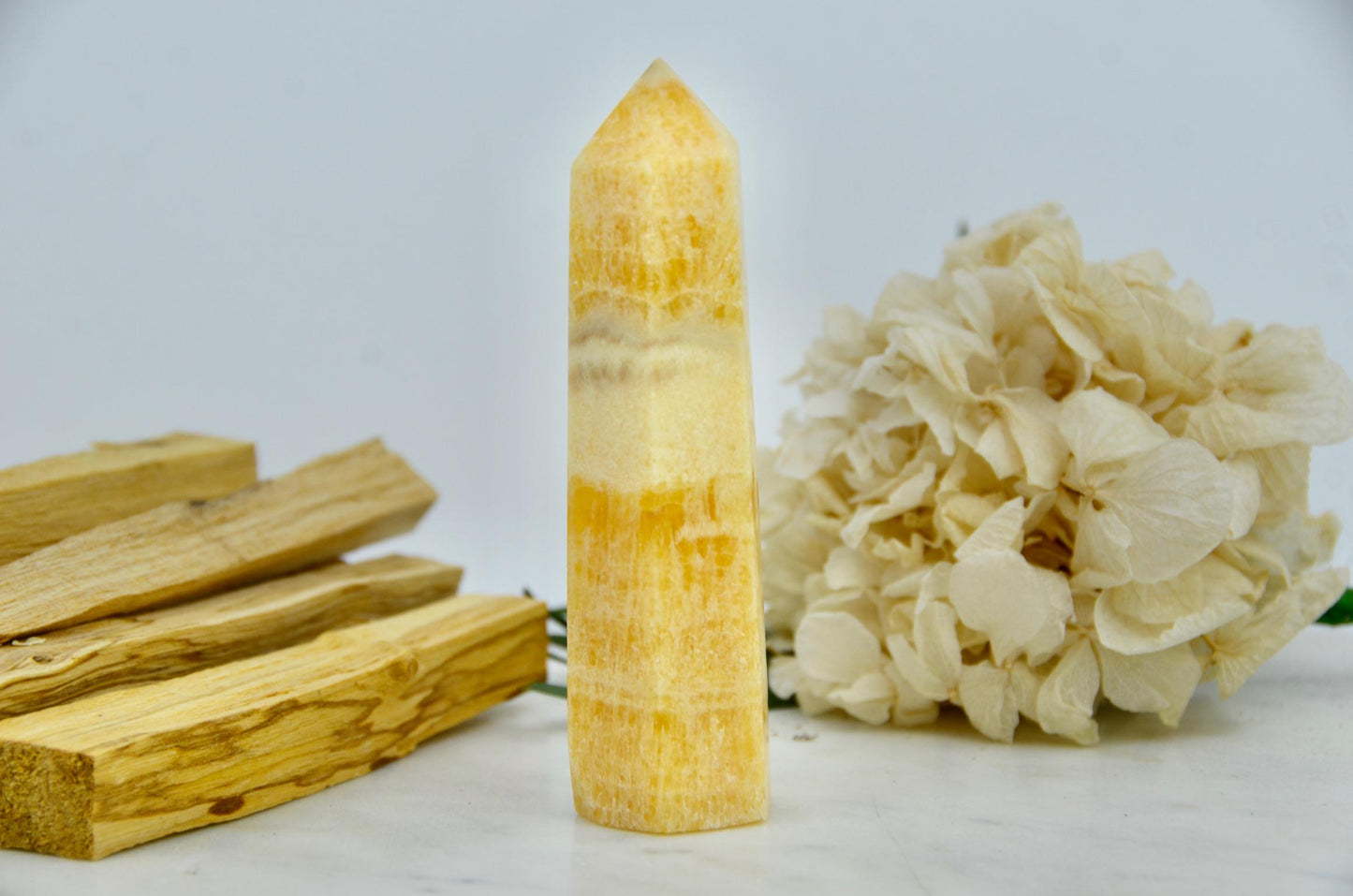 Yellow Calcite Tower