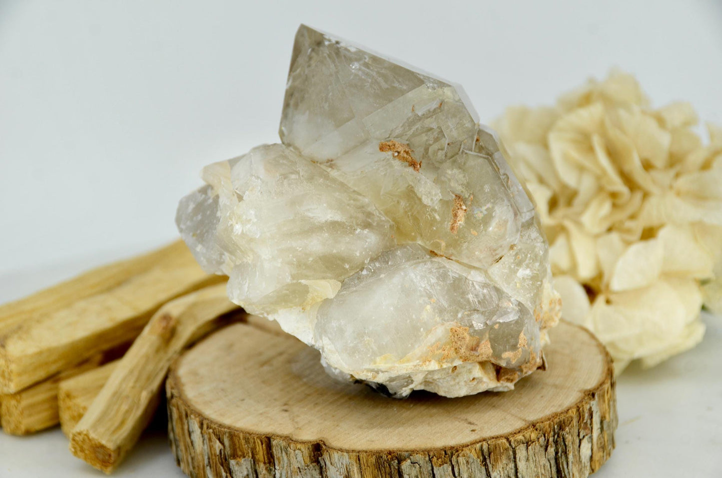 BG3 Citrine with Tourmaline, Lepidolite, and Feldspar