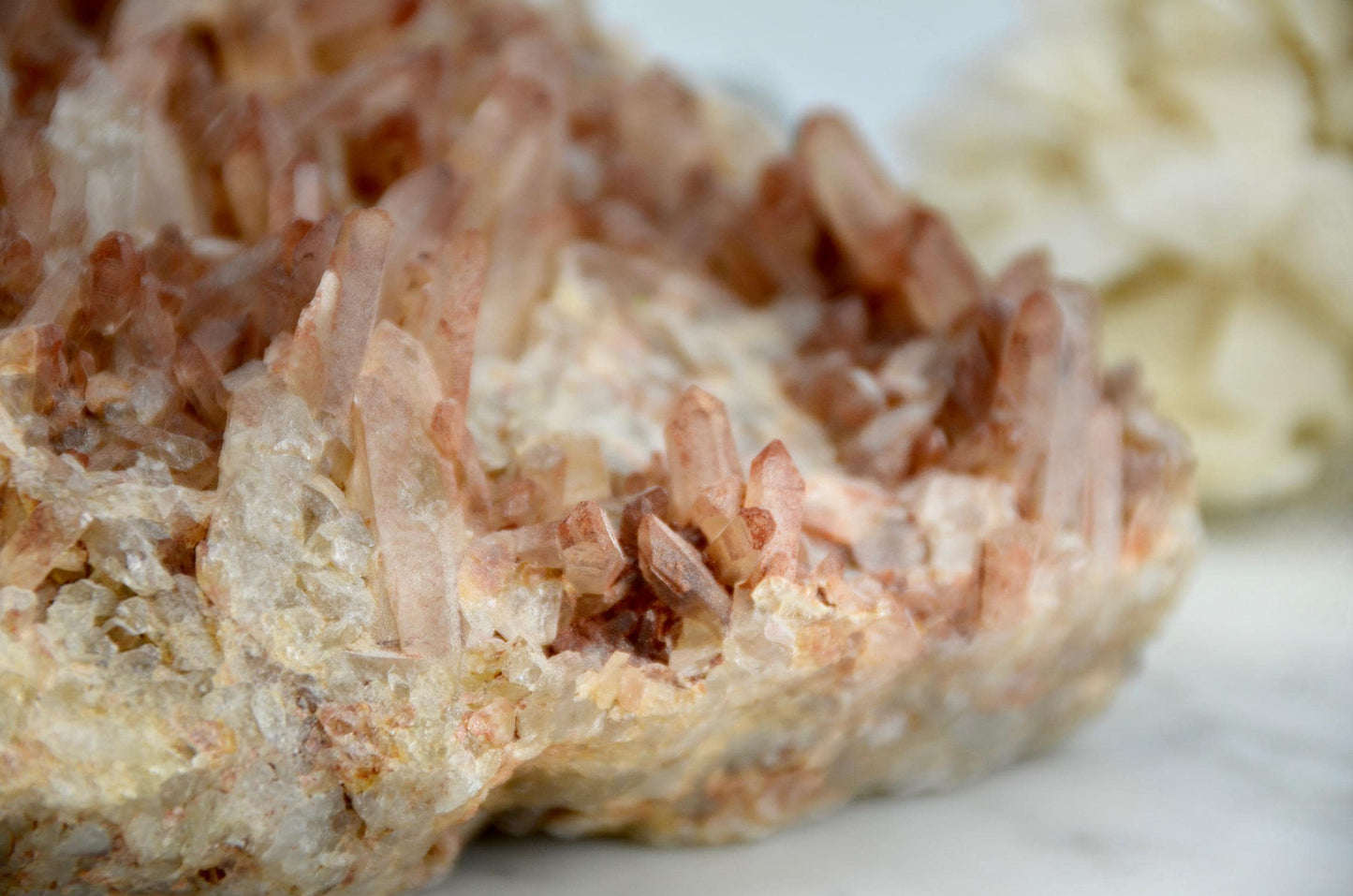 Large Red Quartz Cluster