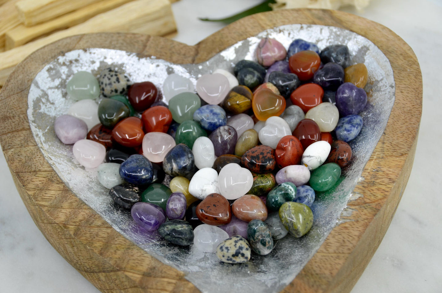 Mini Crystal Heart Lot
