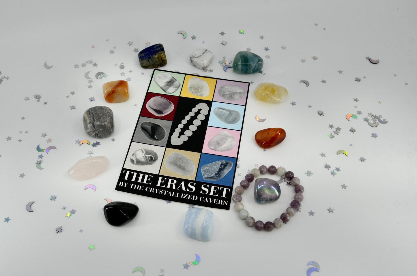 The Eras Crystal Set - Taylor Swift Inspired Gemstone Gift Set