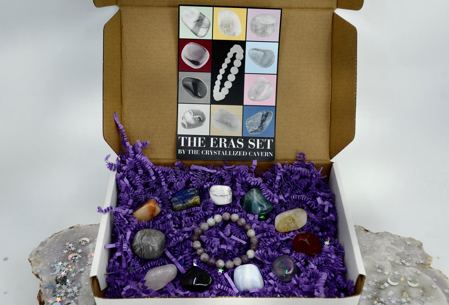 The Eras Crystal Set - Taylor Swift Inspired Gemstone Gift Set