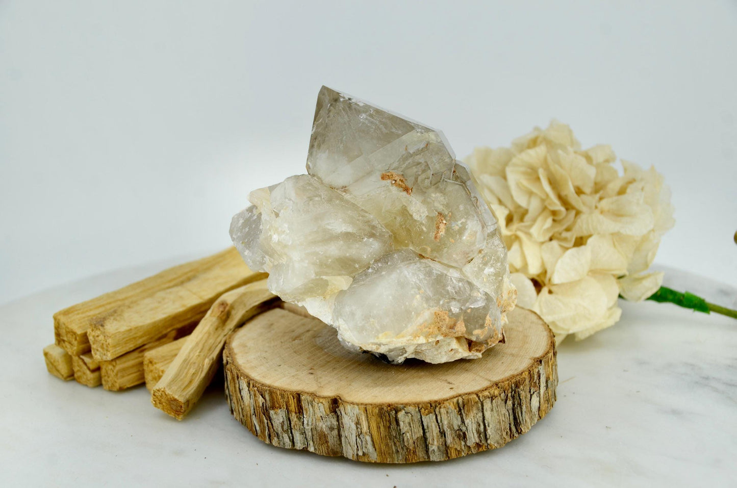 BG3 Citrine with Tourmaline, Lepidolite, and Feldspar