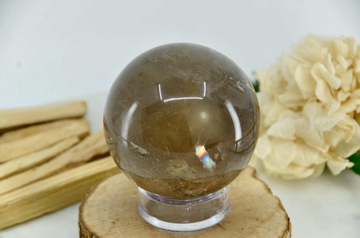 Smoky Quartz Sphere