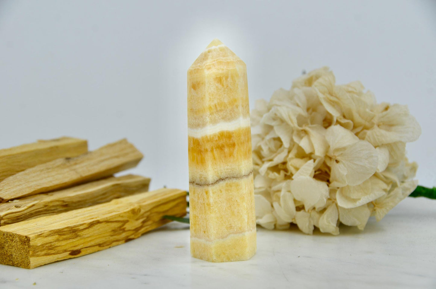 Yellow Calcite Tower