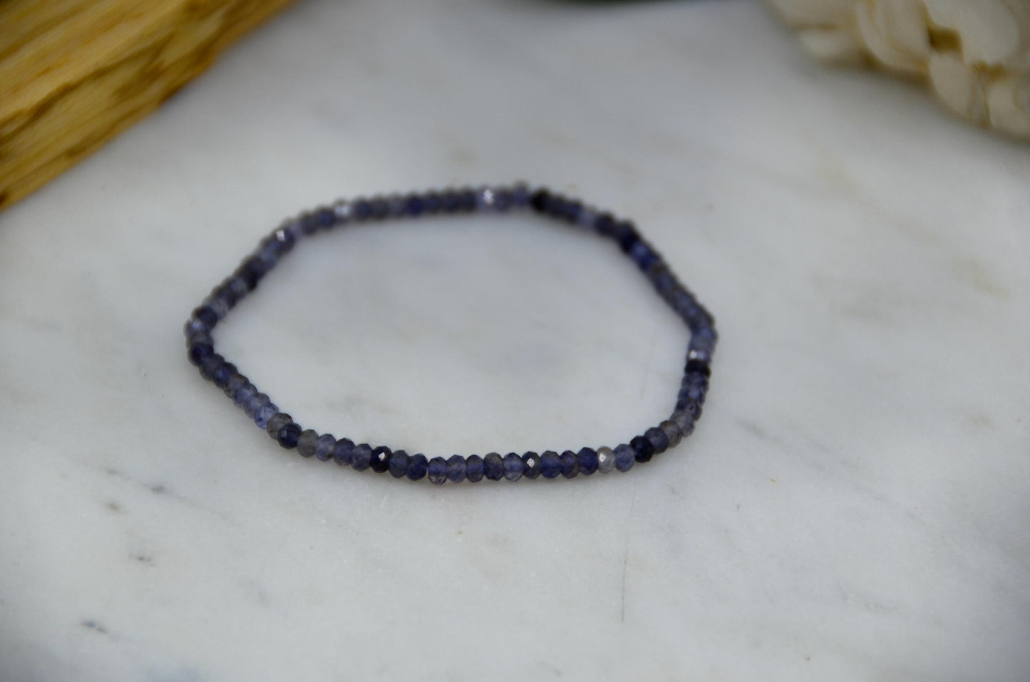 Iolite Crystal Bracelet