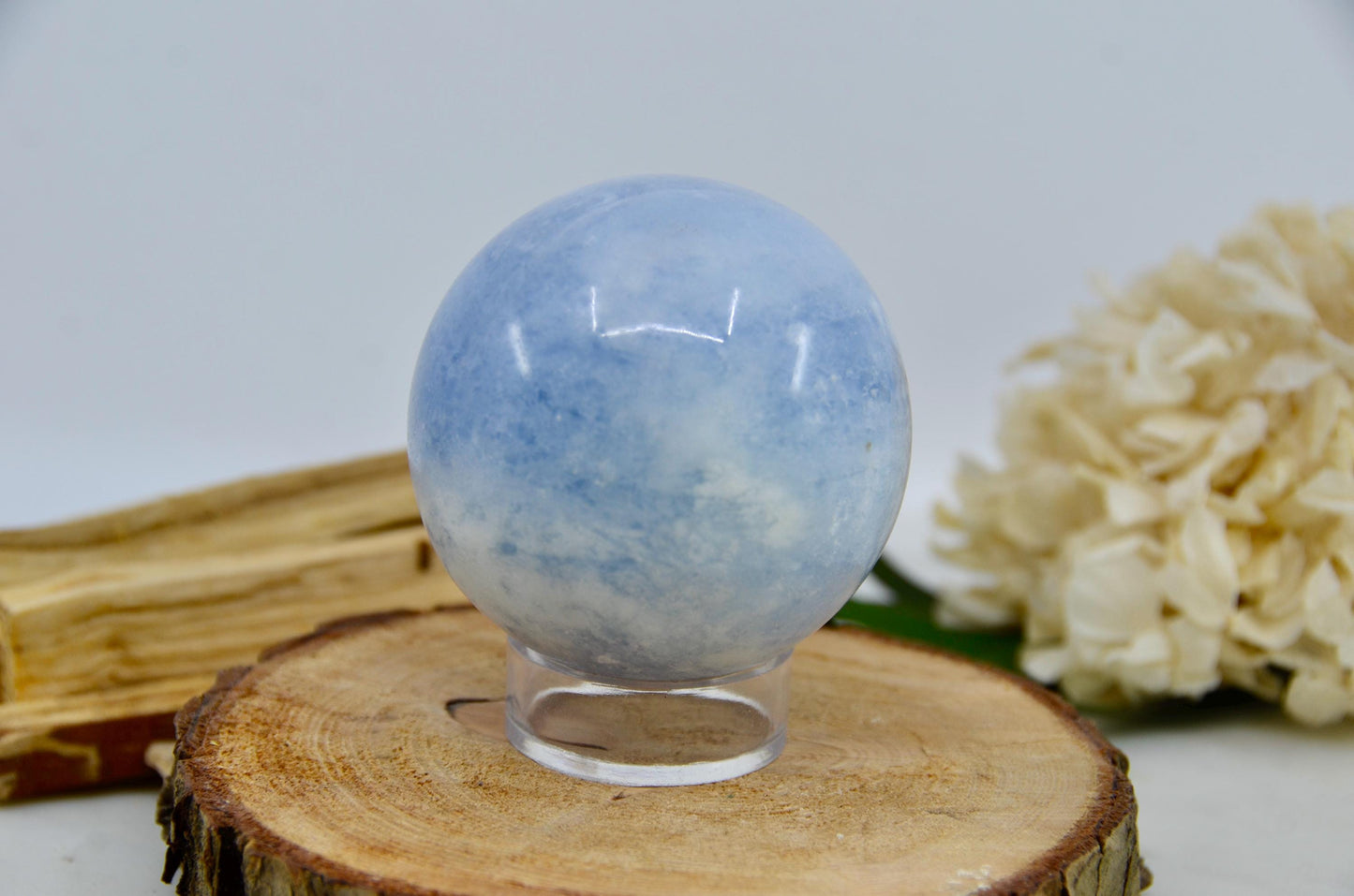 Blue Calcite Sphere