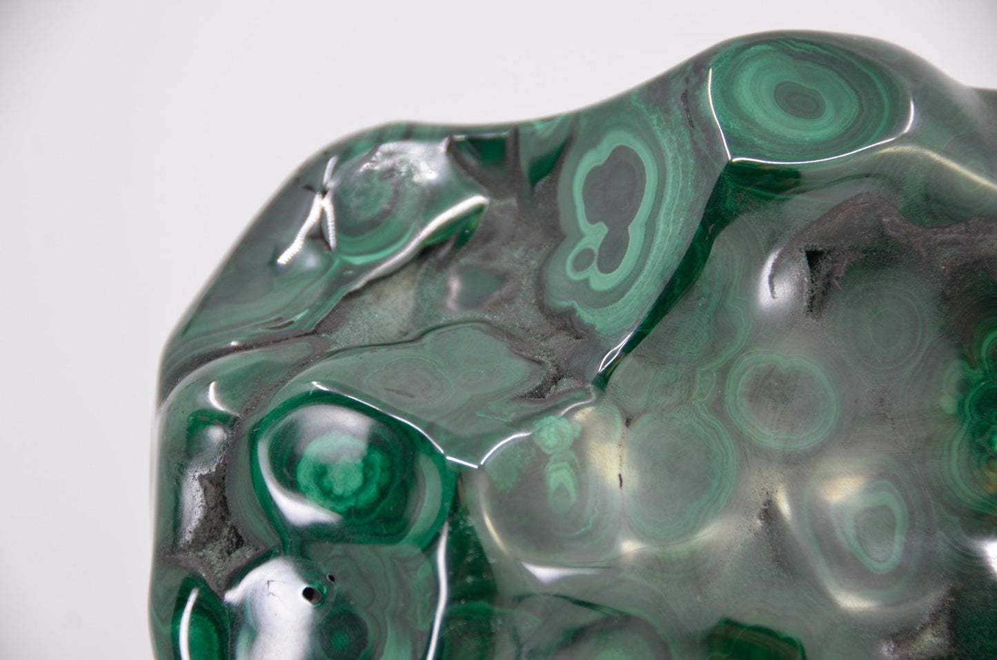 Large Polished Malachite