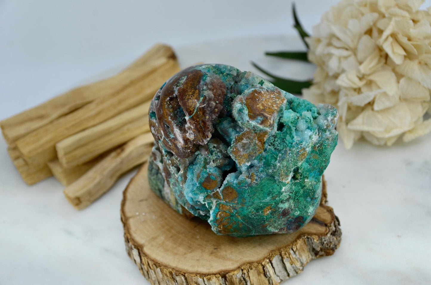 Hand Carved Quantum Quattro Skull