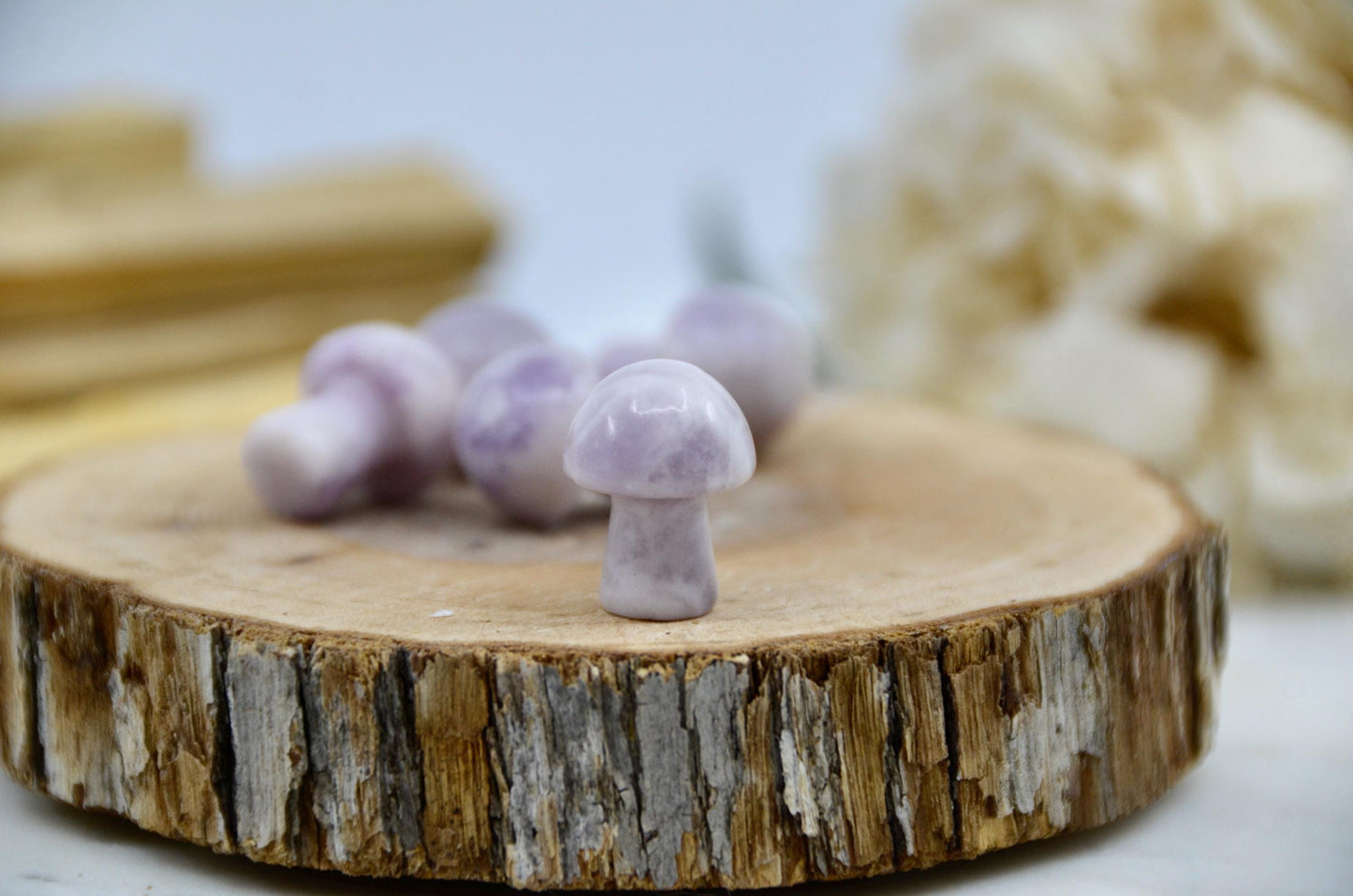 Mini Lepidolite Mushroom