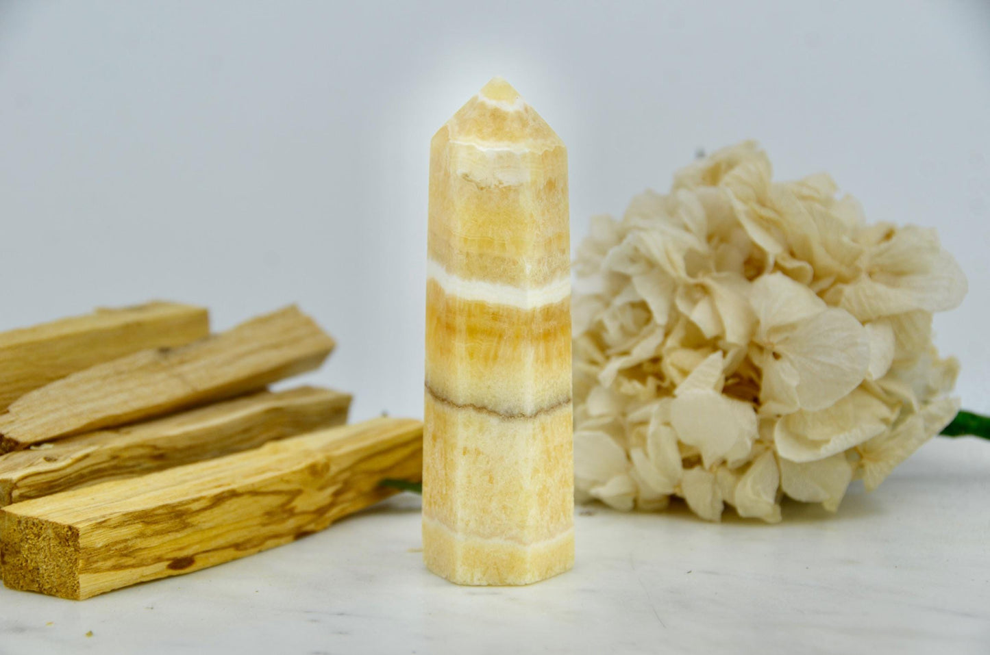 Yellow Calcite Tower