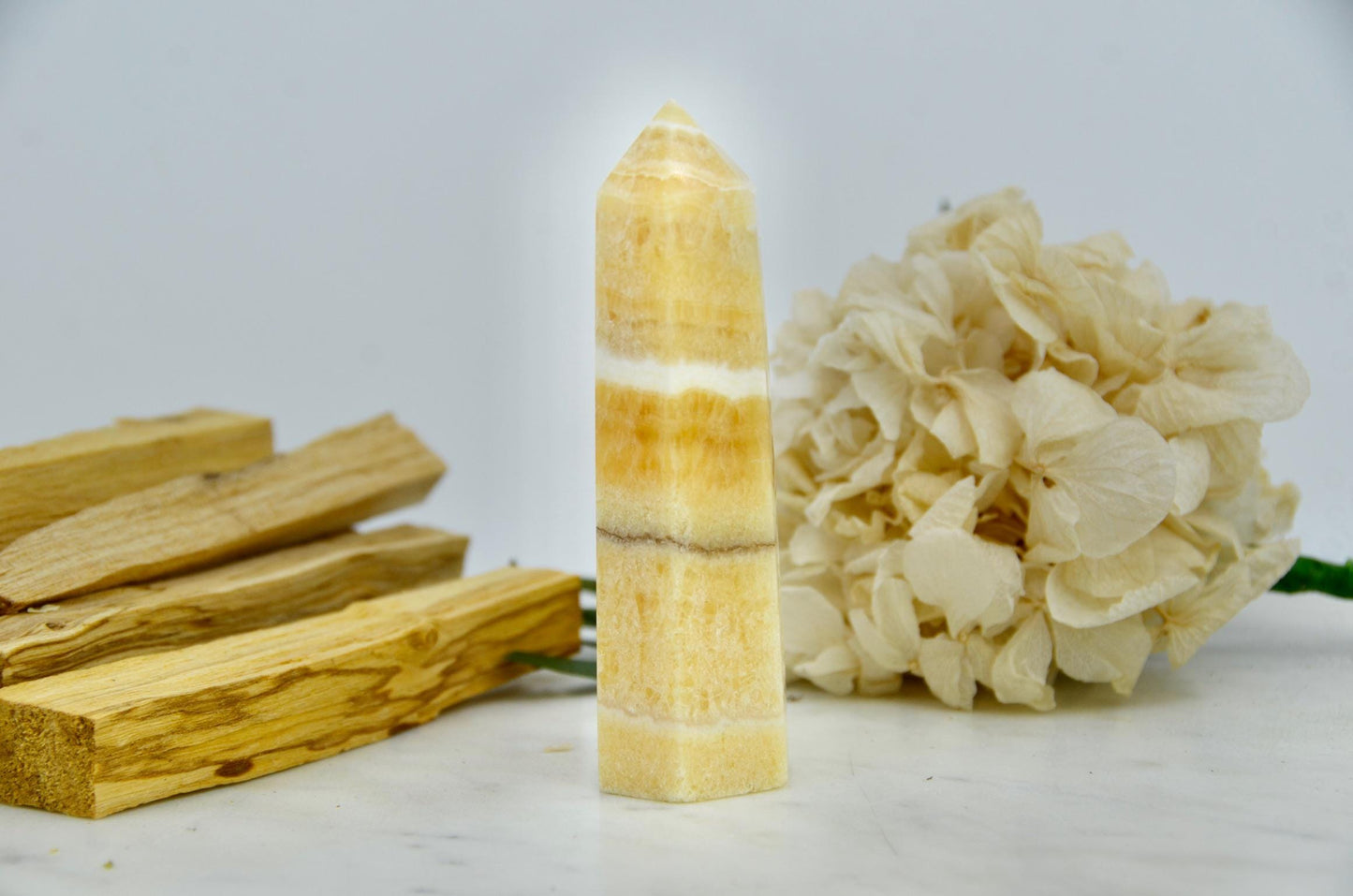 Yellow Calcite Tower