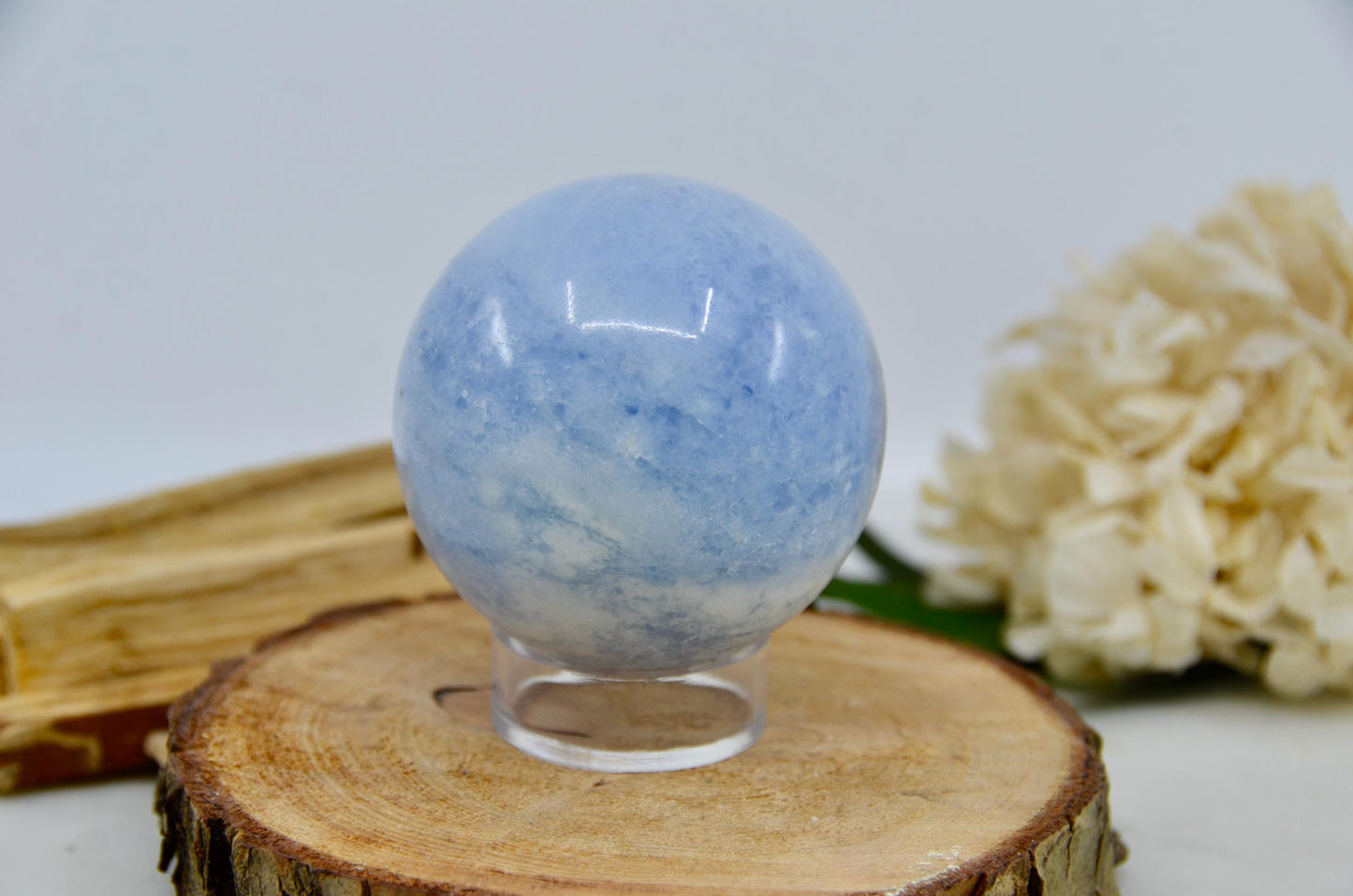 Blue Calcite Sphere