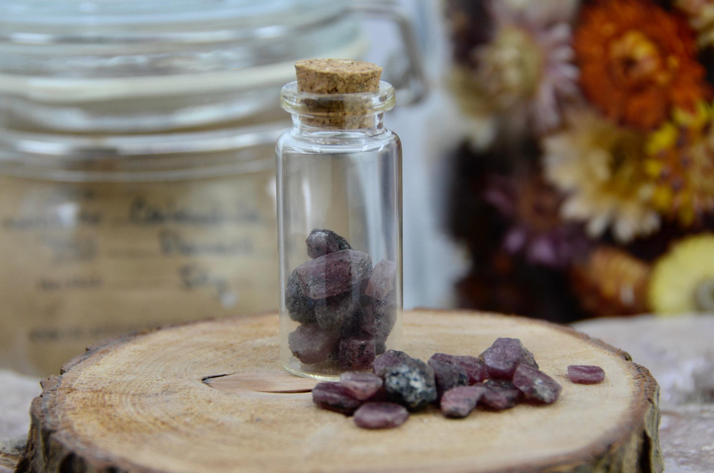 Mini Bottle of Rubies - Intuitive Pick