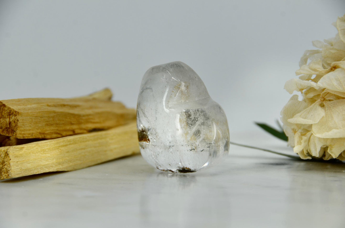 Shaman's Dream Quartz Heart