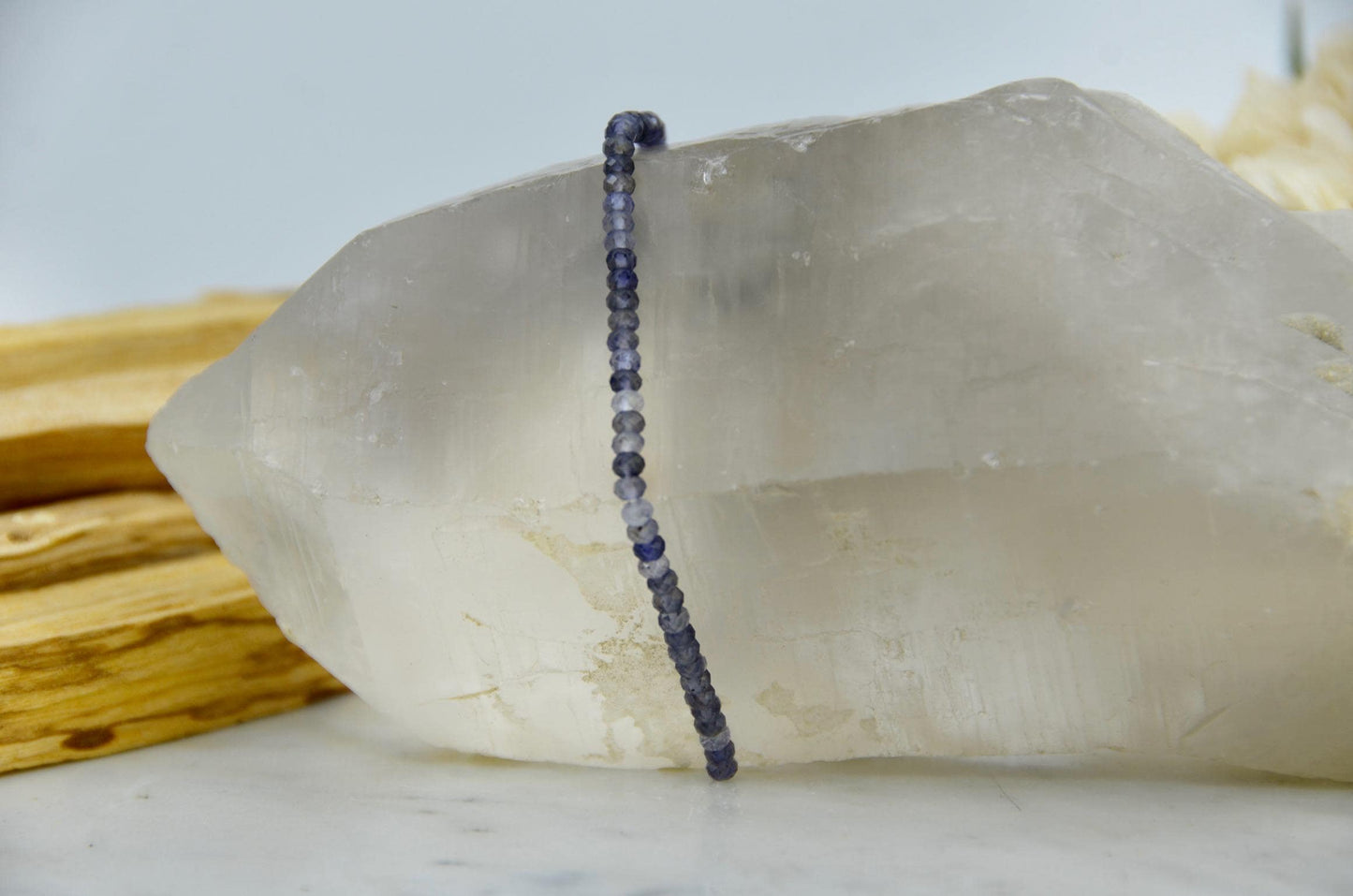 Iolite Crystal Bracelet