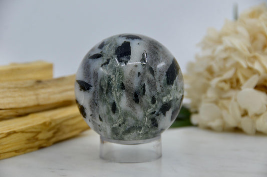 Green Tourmaline Sphere