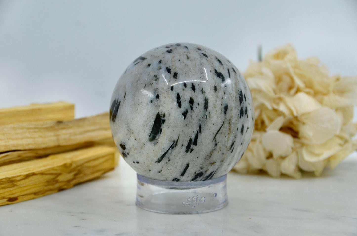 Green Tourmaline Sphere