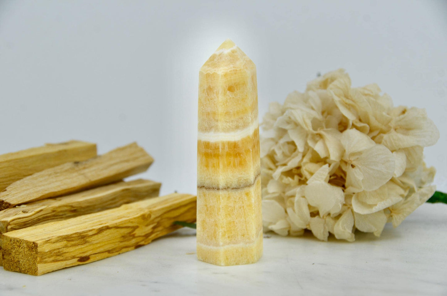 Yellow Calcite Tower