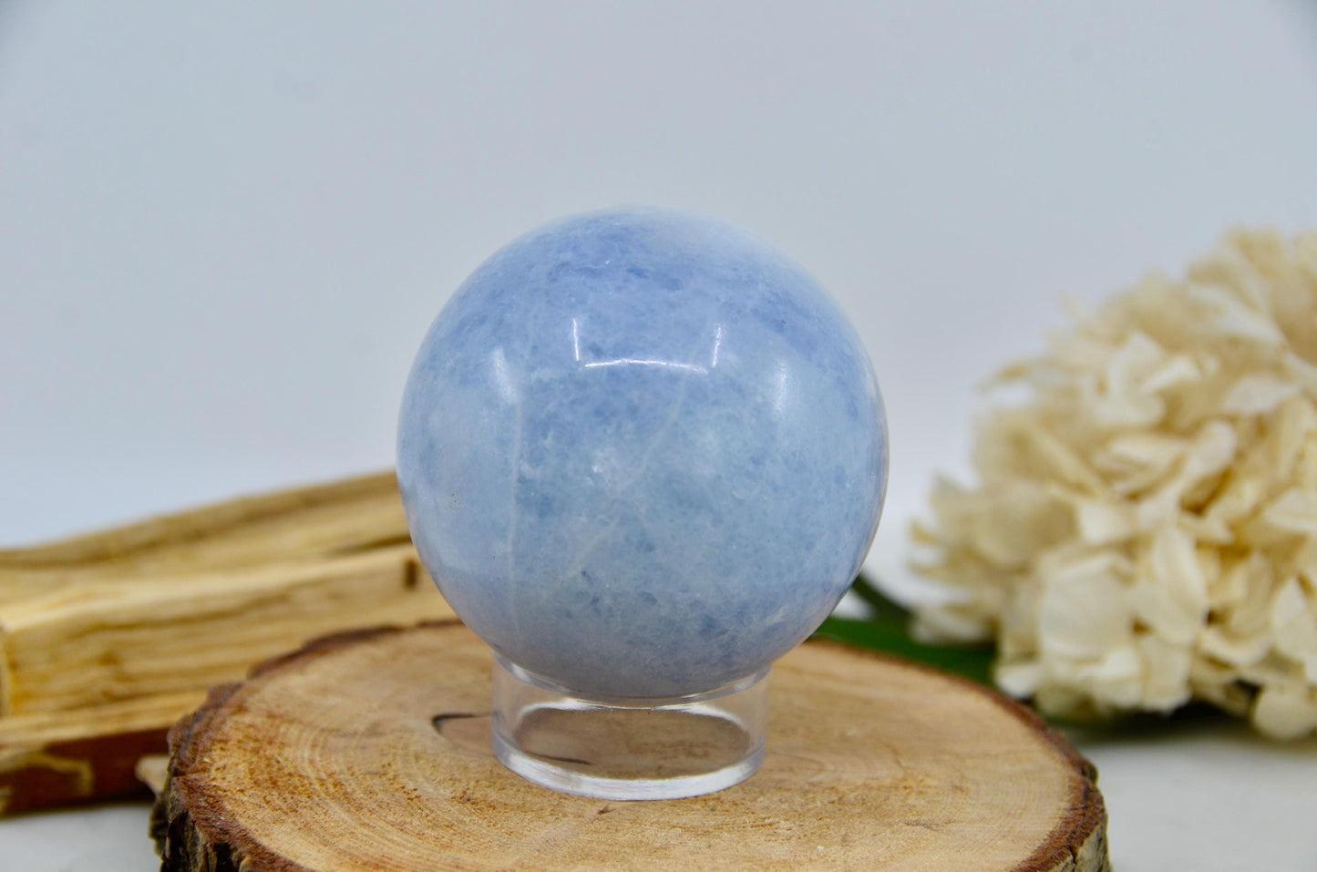 Blue Calcite Sphere