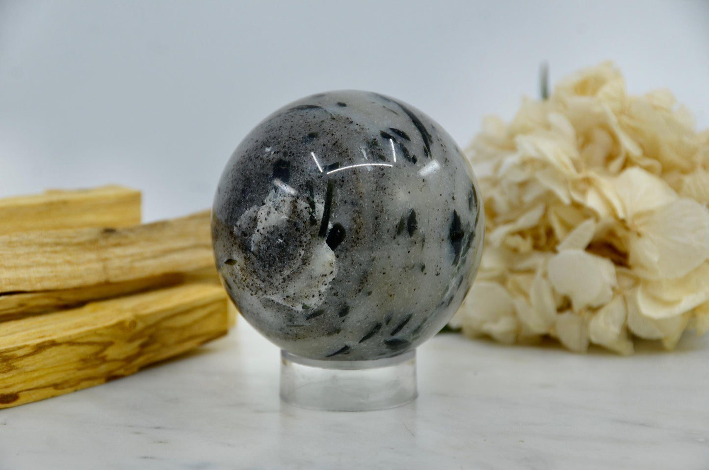 Green Tourmaline Sphere
