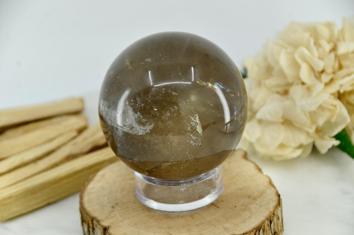 Smoky Quartz Sphere