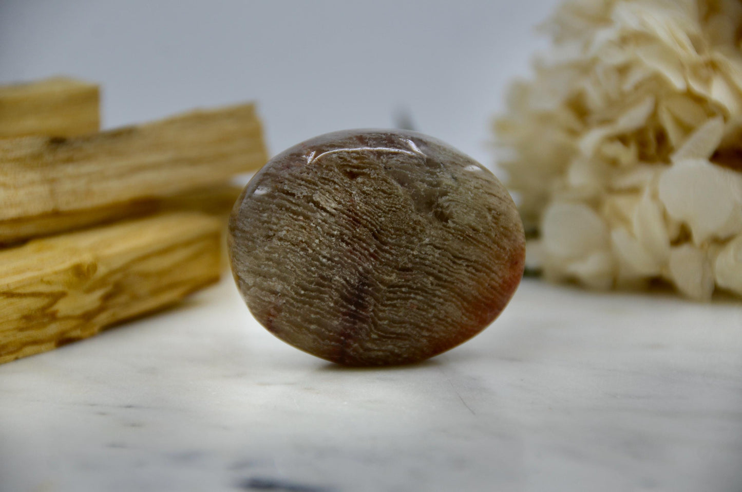 Shaman's Dream Quartz Palmstone