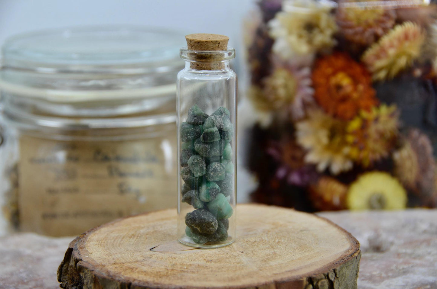 Mini Bottle of Emeralds - Intuitive Pick