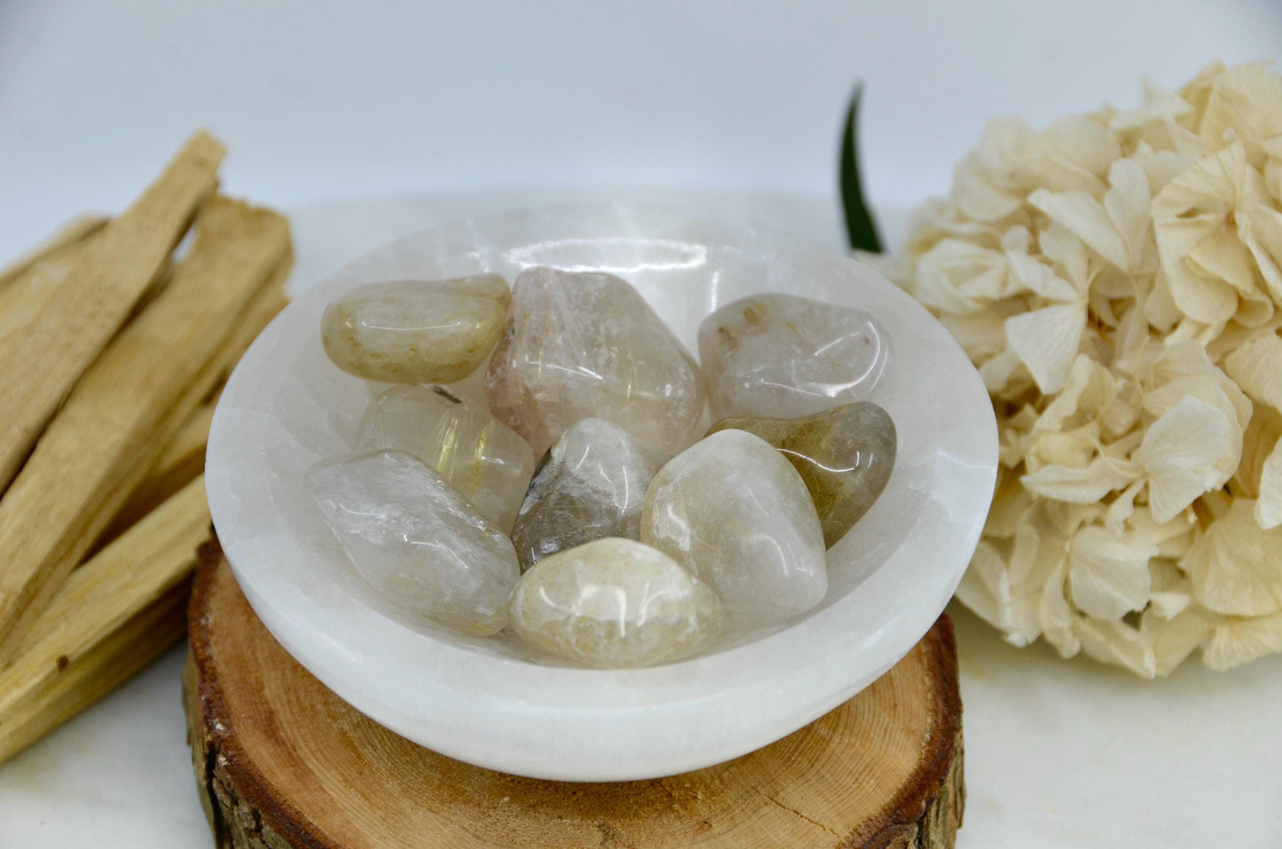 Rutile Tumbled Crystal