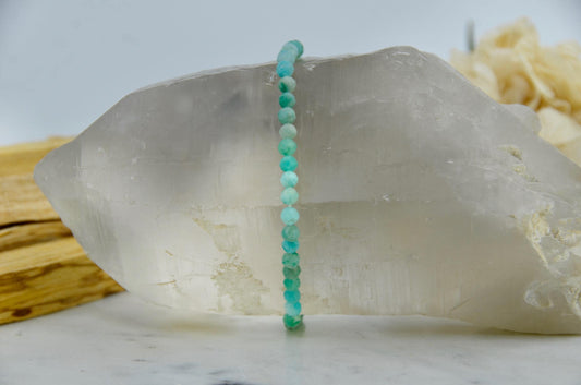Amazonite Crystal Bracelet