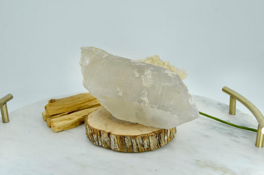 Quartz with Lepidolite and Watermelon Tourmaline