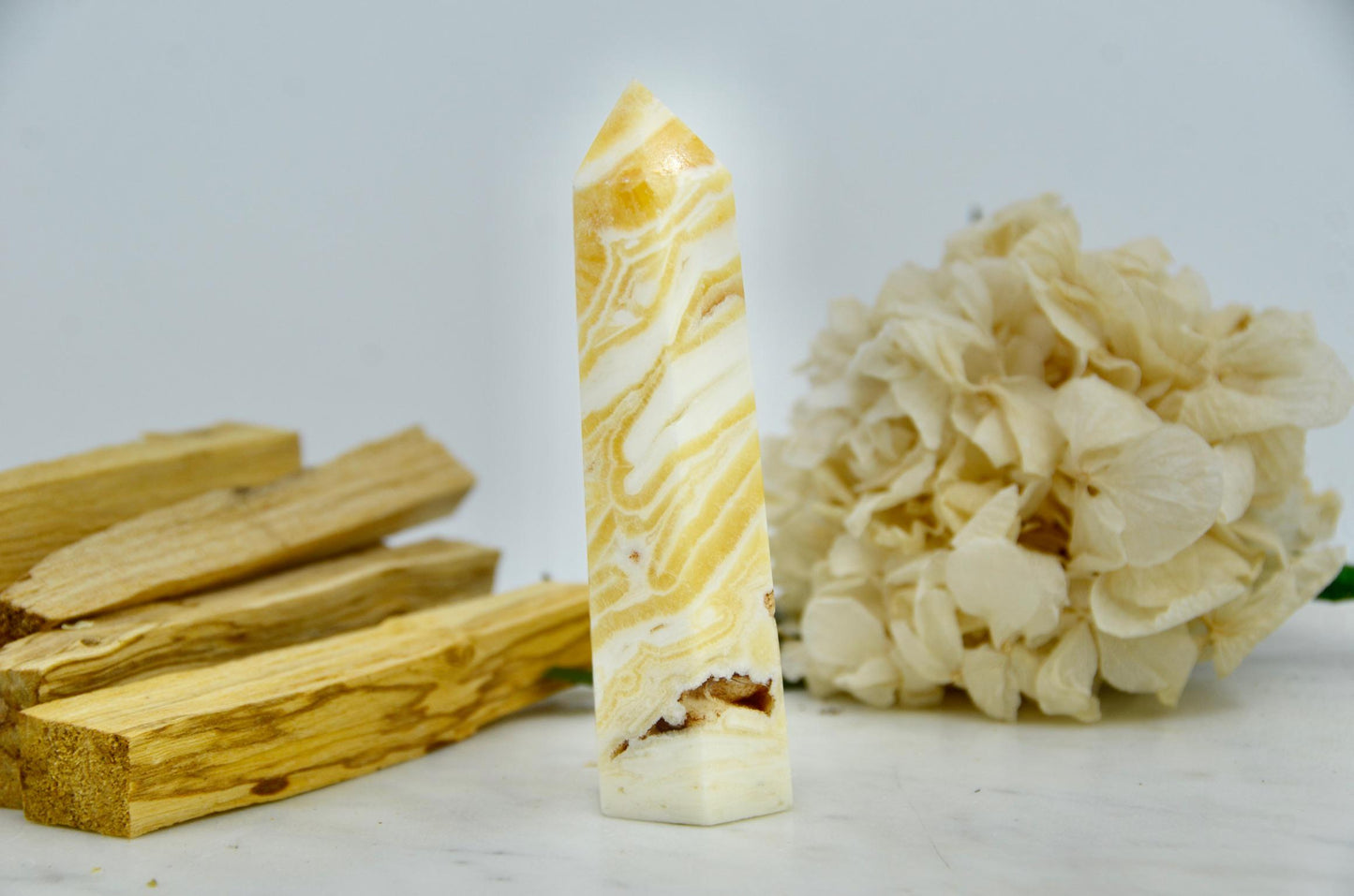 Yellow Calcite Tower