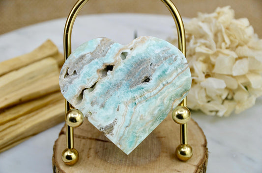 Hemimorphite Heart