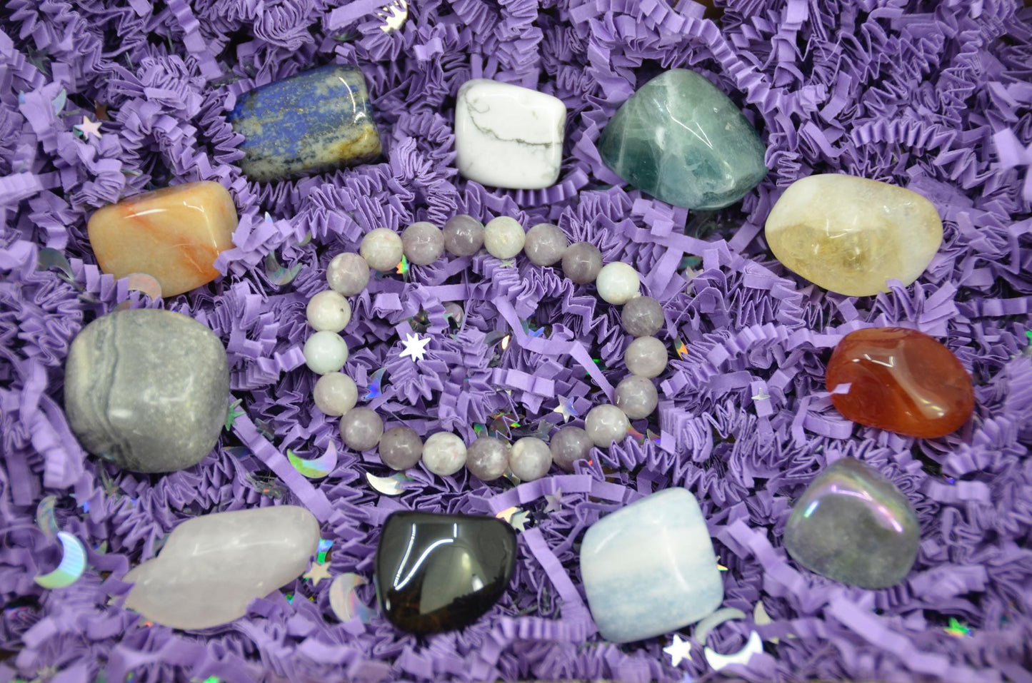 The Eras Crystal Set - Taylor Swift Inspired Gemstone Gift Set