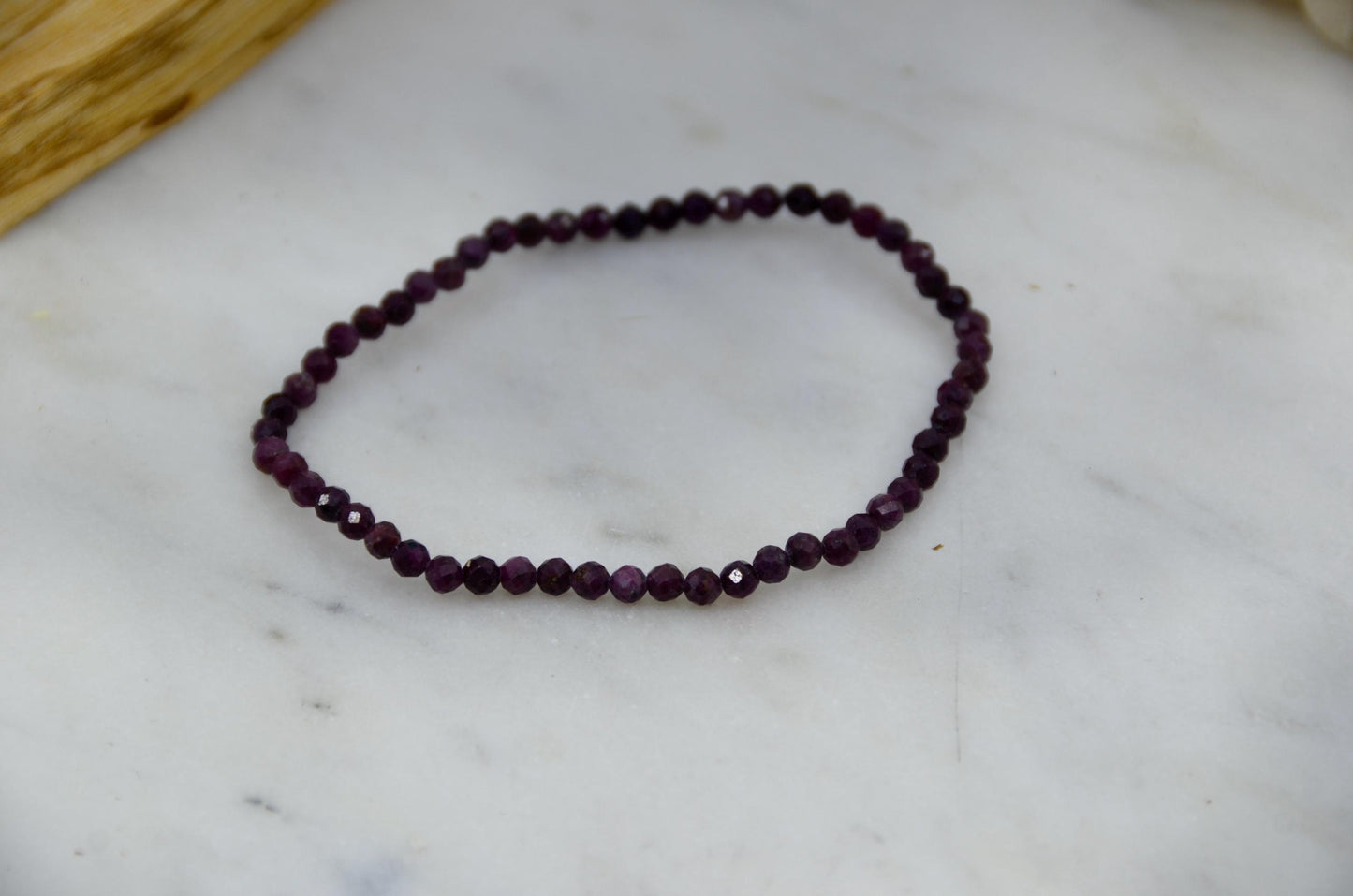 Ruby Crystal Bracelet