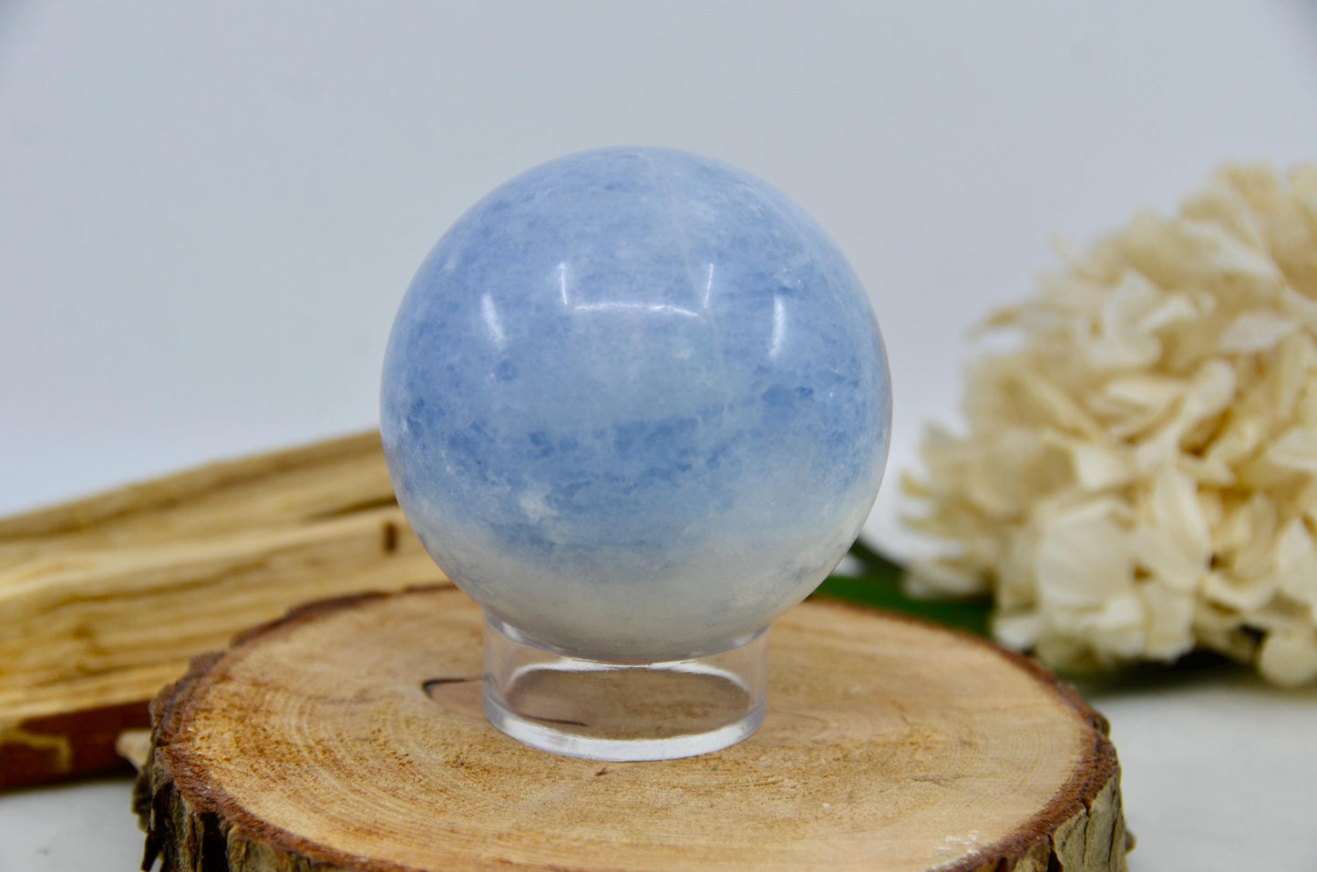 Blue Calcite Sphere