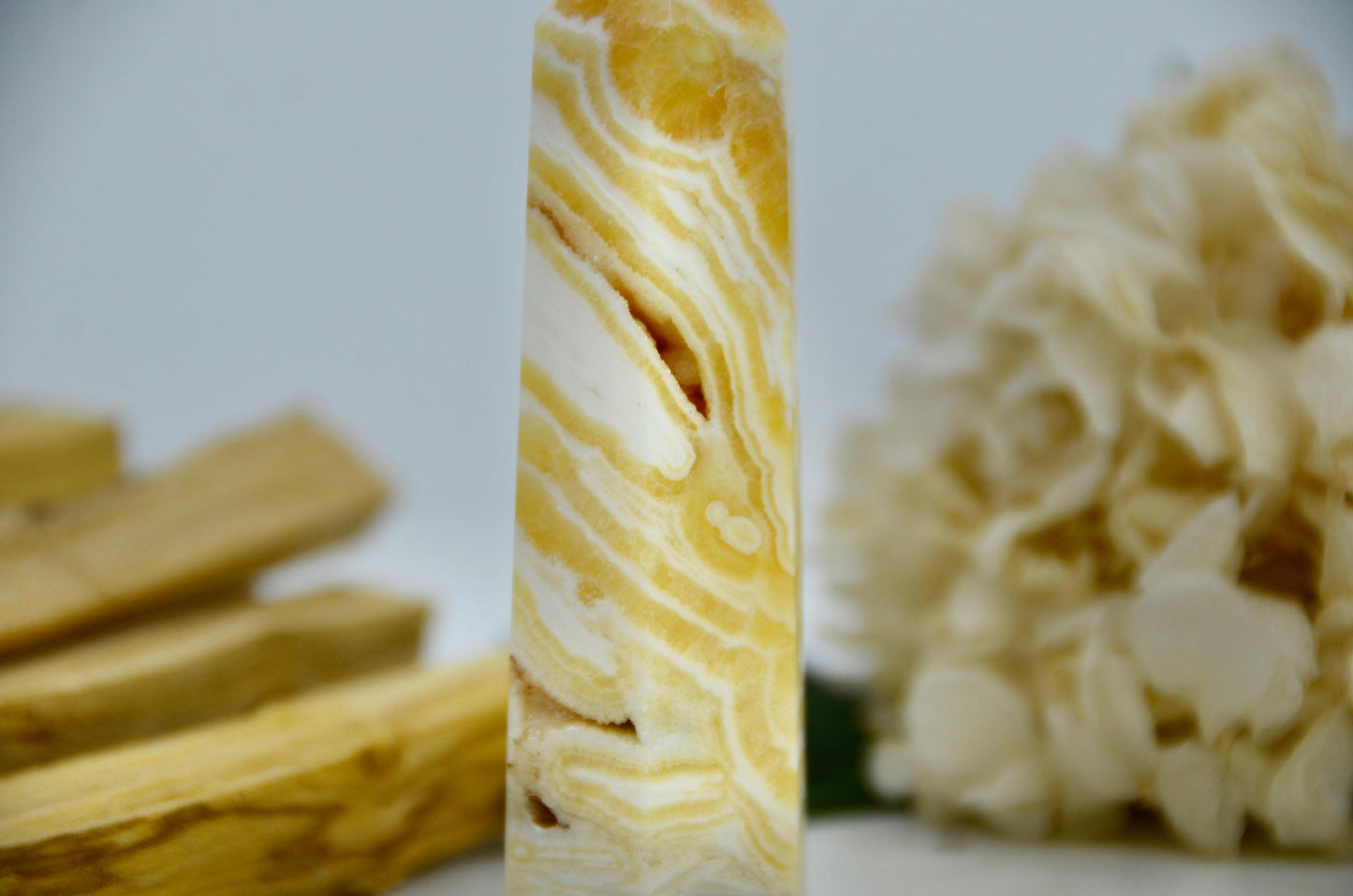 Yellow Calcite Tower