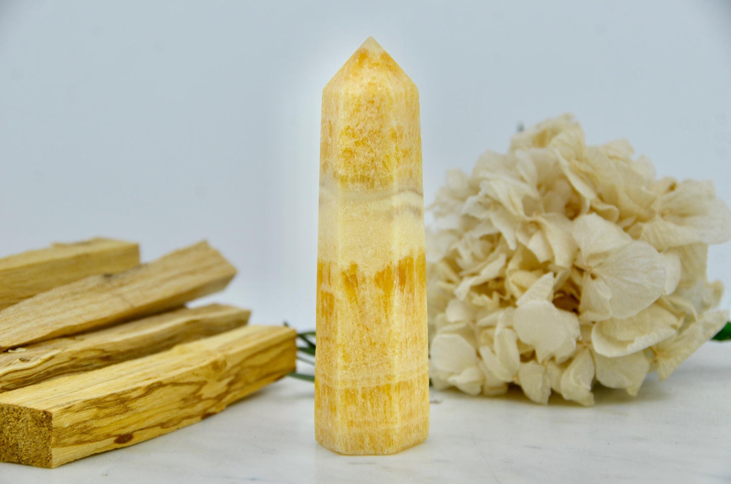 Yellow Calcite Tower