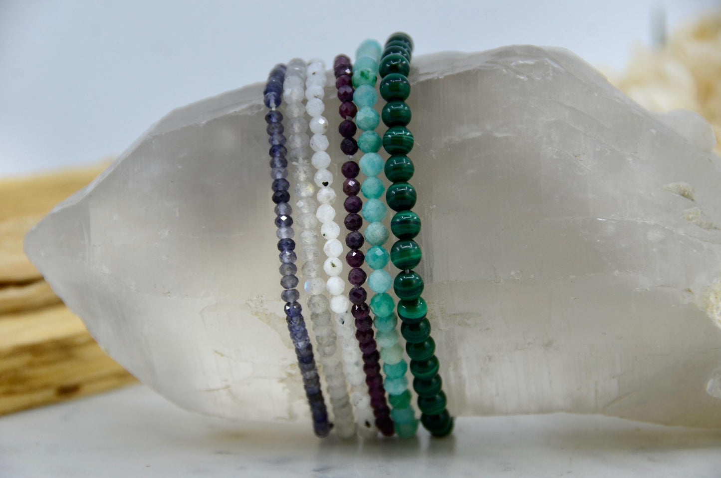 Ruby Crystal Bracelet