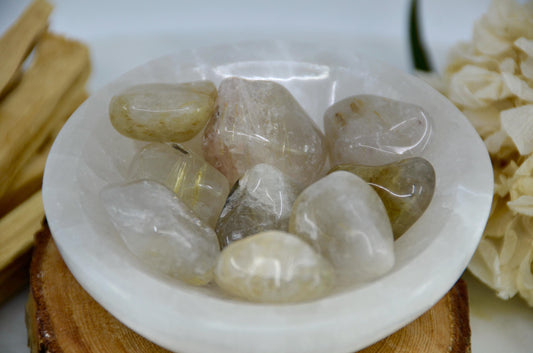 Rutile Tumbled Crystal