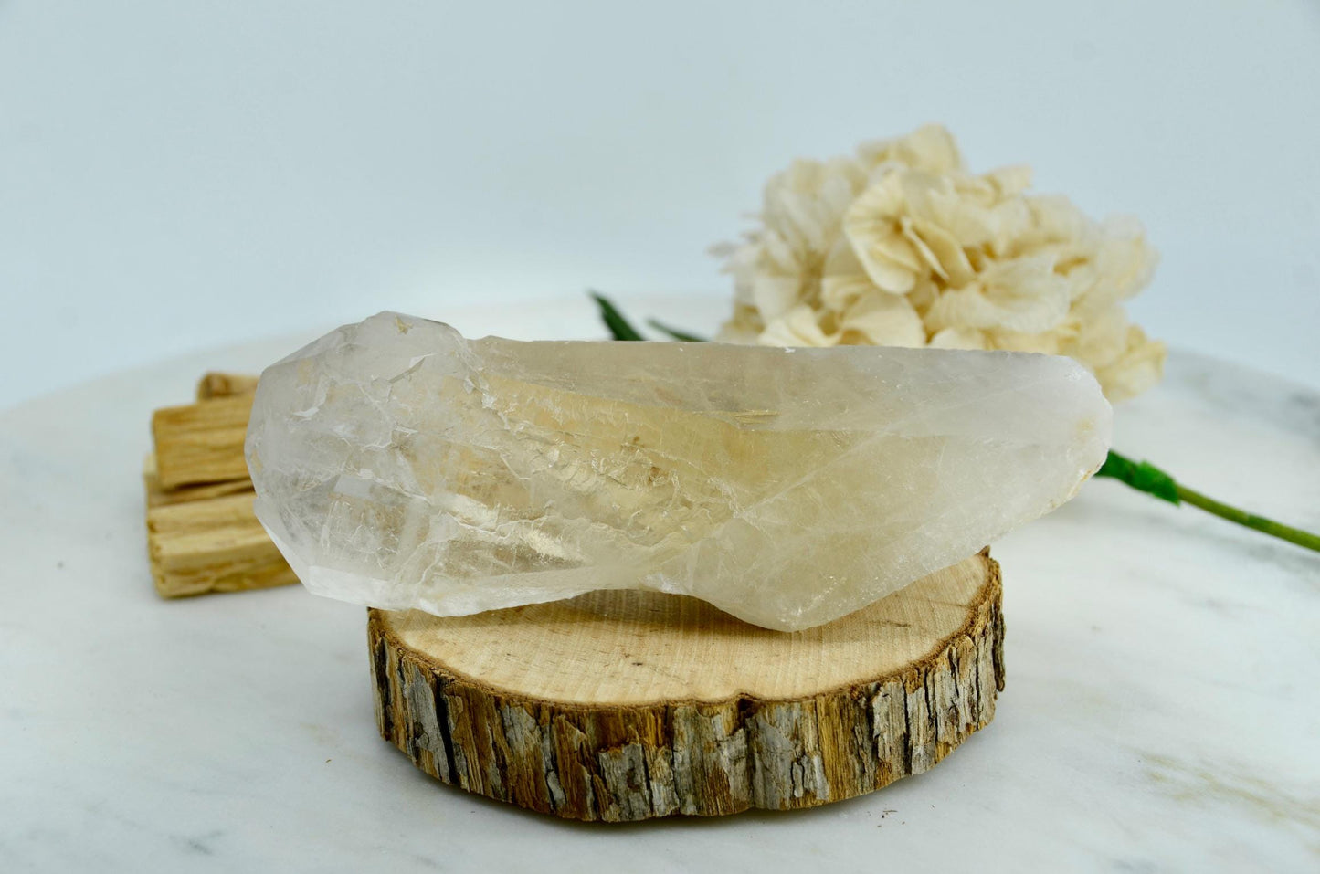 Large BG3 Citrine Scepter / Crystal Scepter / Metaphysical and Spiritual / Gemstones and Minerals