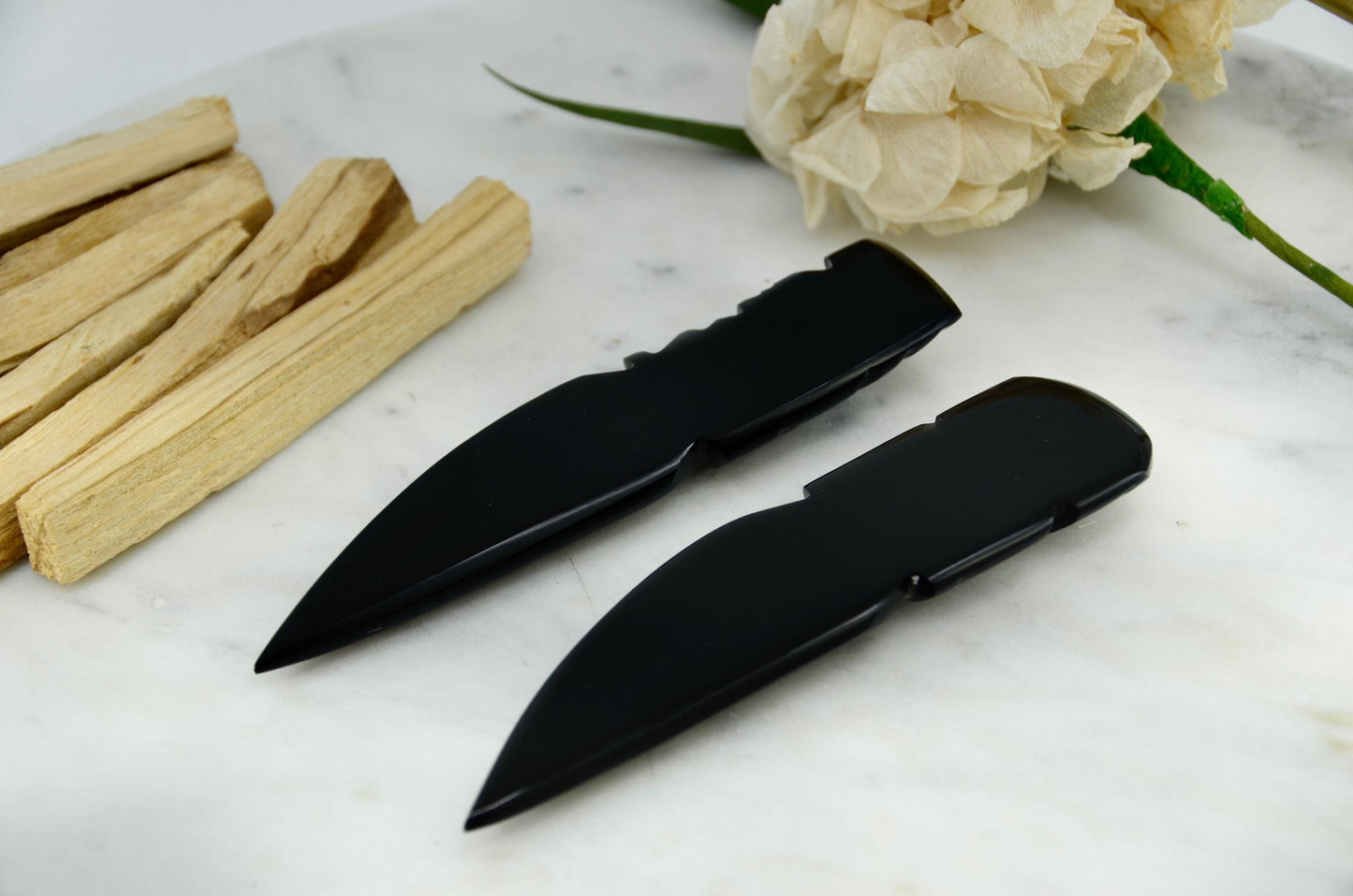 Black Obsidian Ceremonial Knife