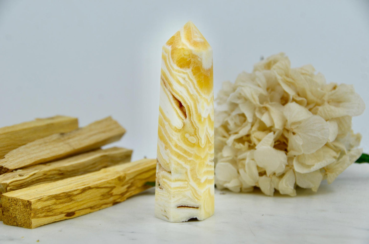 Yellow Calcite Tower