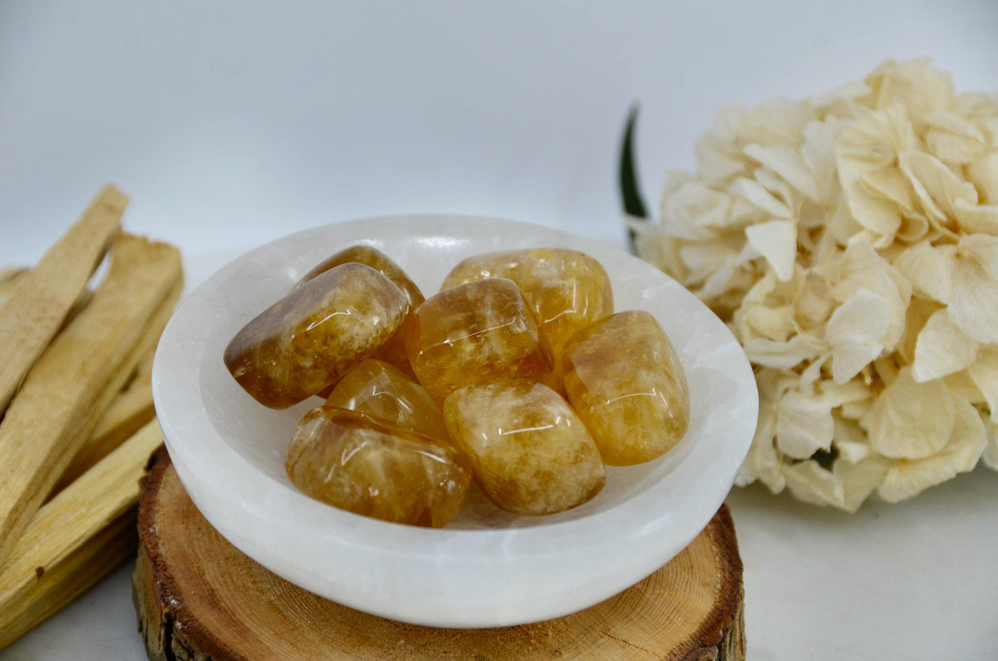 Golden Calcite Tumbled Crystal