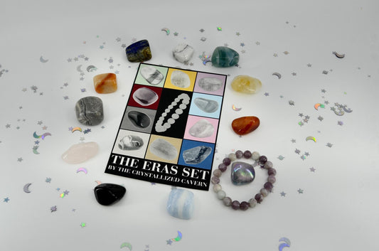 The Eras Crystal Set - Taylor Swift Inspired Gemstone Gift Set