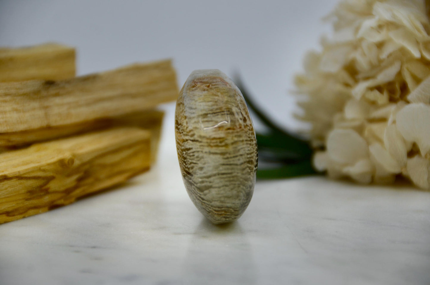 Shaman's Dream Quartz Palmstone
