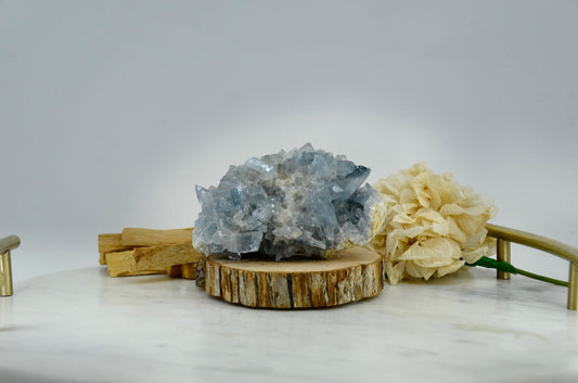 Celestite Cluster